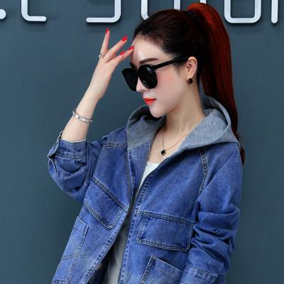 ÁO KHOÁC JEAN PHỐI NÓN XÁM - NK403